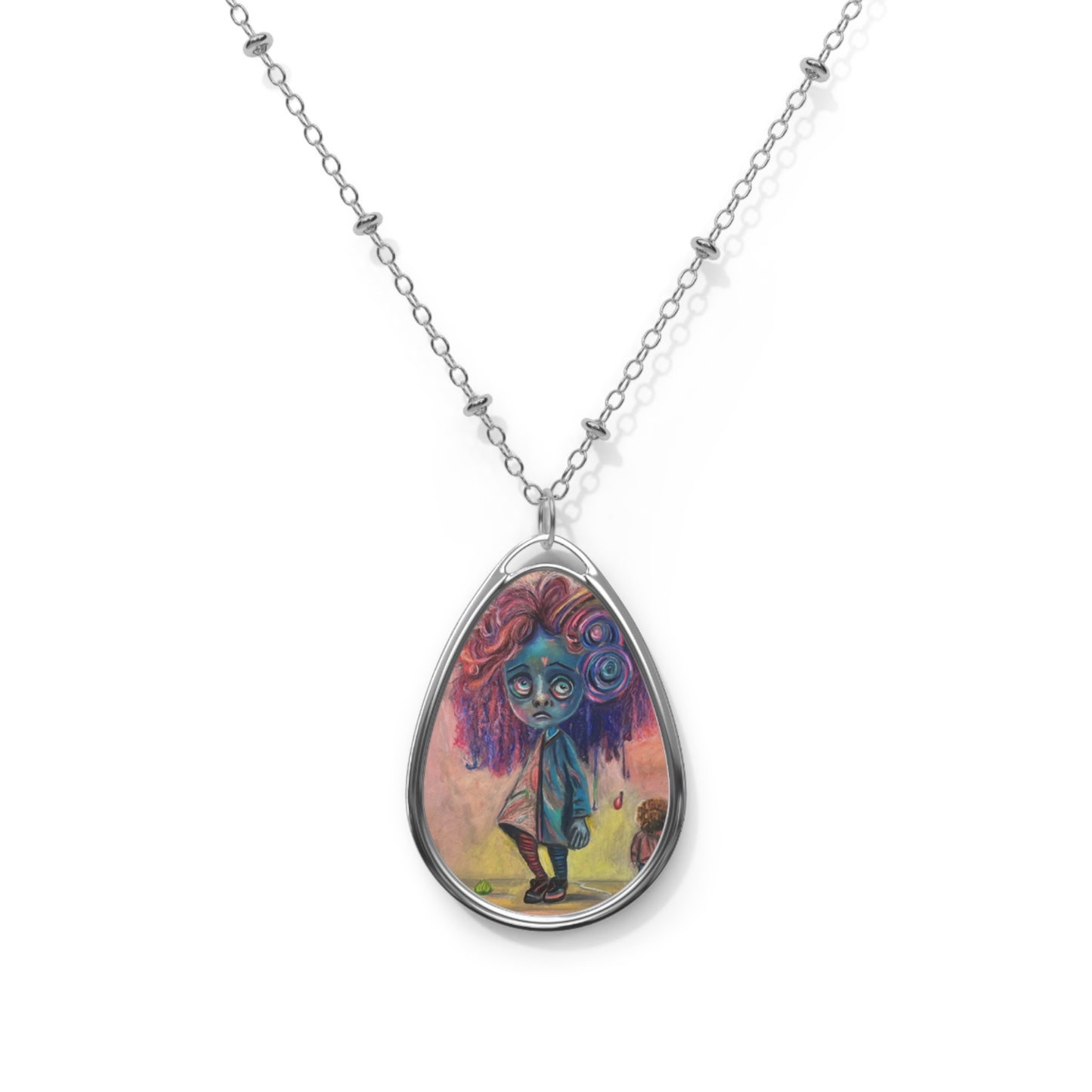 Lottie Oval Necklace