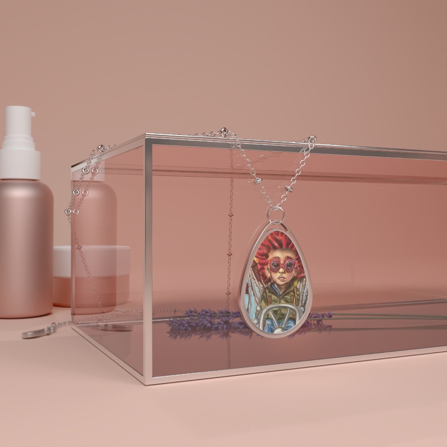 Howie of the Clouds Oval Necklace