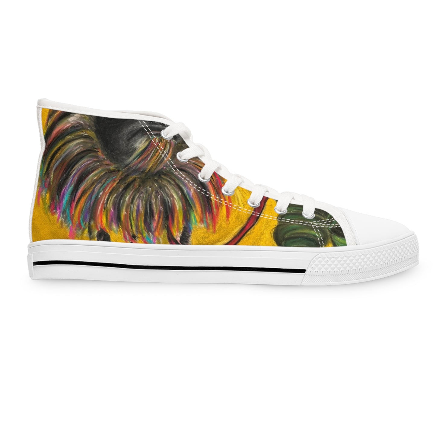 Colorful Surreal Art Women's High Top Sneakers