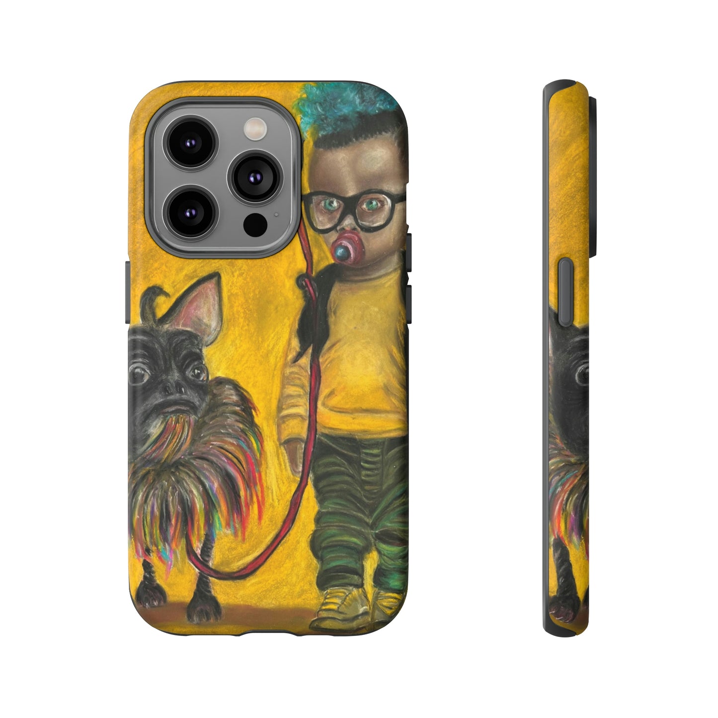 Tough Phone Cases Apple iPhone, Samsung Galaxy, Google PixelJun Kidlat and his Dog Melchor