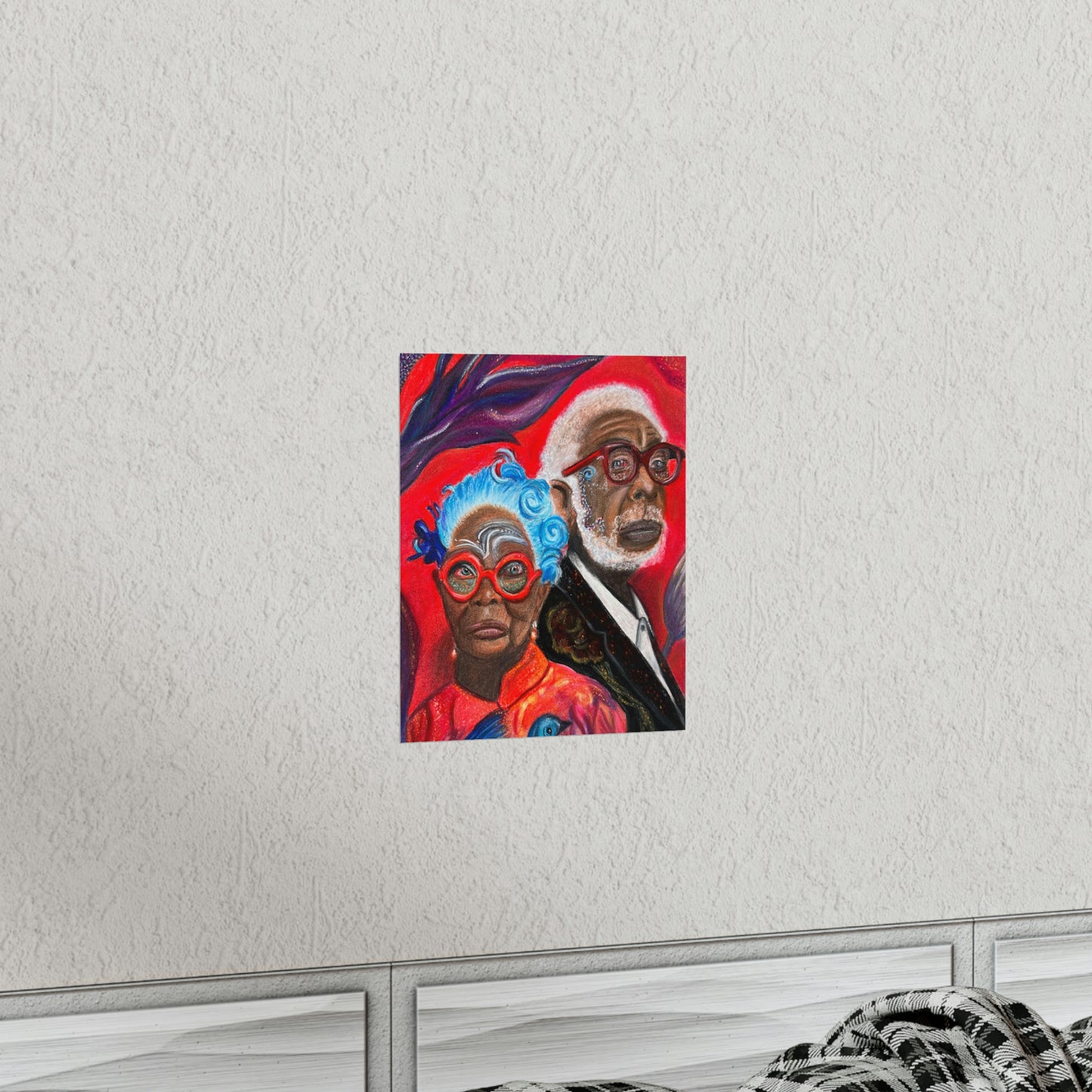 Premium Matte Vertical Posters: Nyanya and Babu