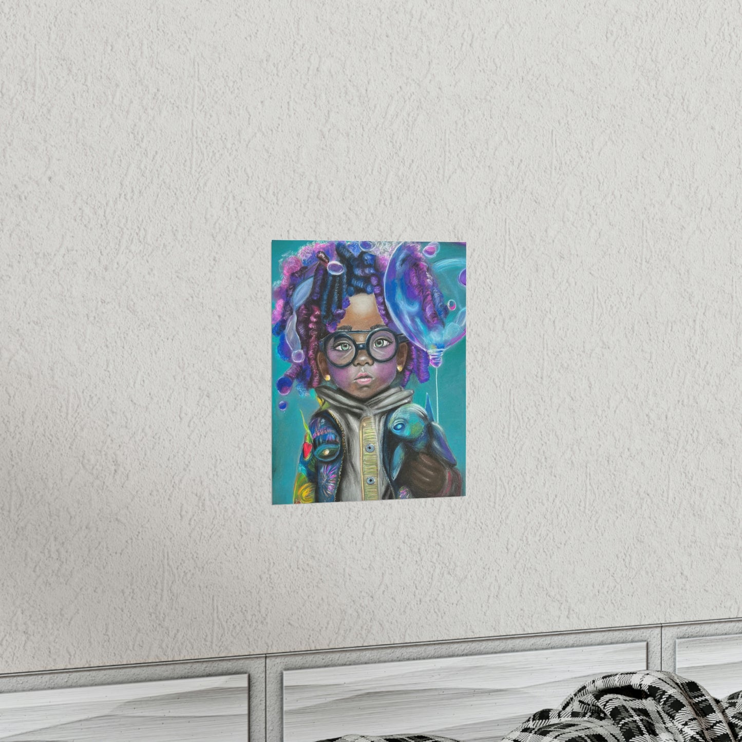 Premium Matte Vertical Posters: Amari Underwater