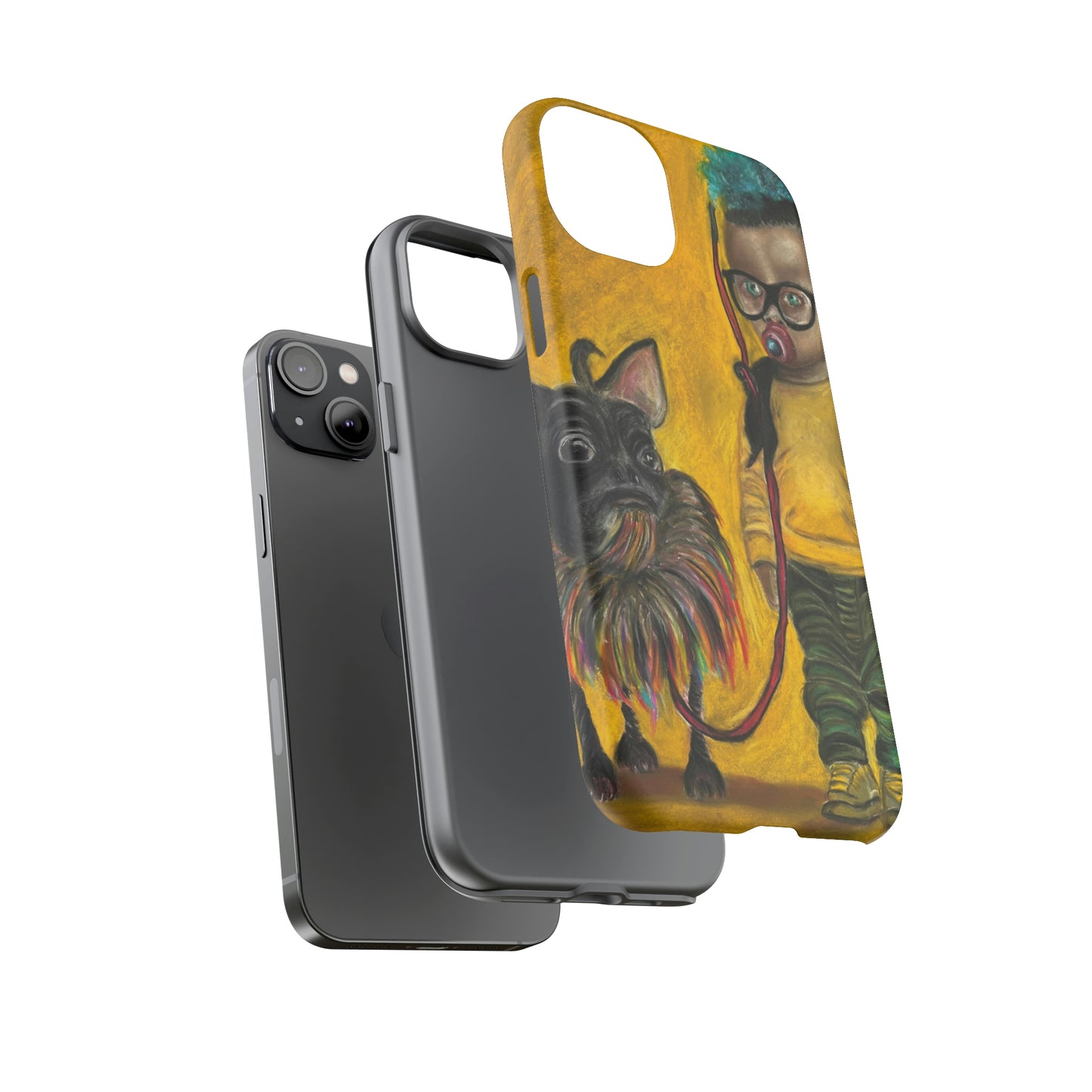 Tough Phone Cases Apple iPhone, Samsung Galaxy, Google PixelJun Kidlat and his Dog Melchor