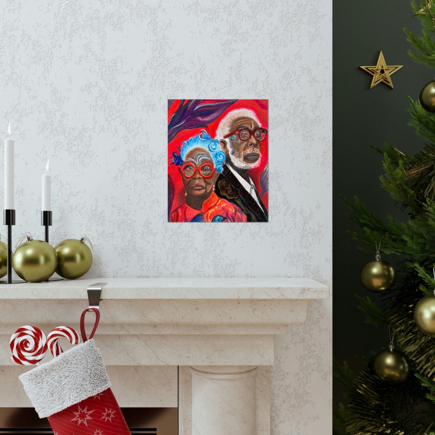 Premium Matte Vertical Posters: Nyanya and Babu