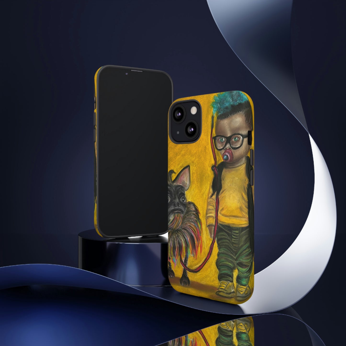 Tough Phone Cases Apple iPhone, Samsung Galaxy, Google PixelJun Kidlat and his Dog Melchor