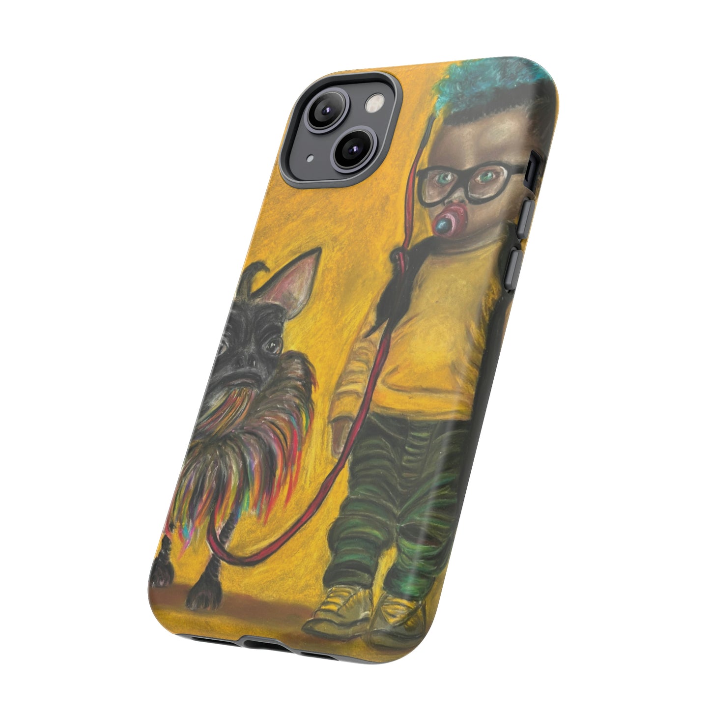 Tough Phone Cases Apple iPhone, Samsung Galaxy, Google PixelJun Kidlat and his Dog Melchor
