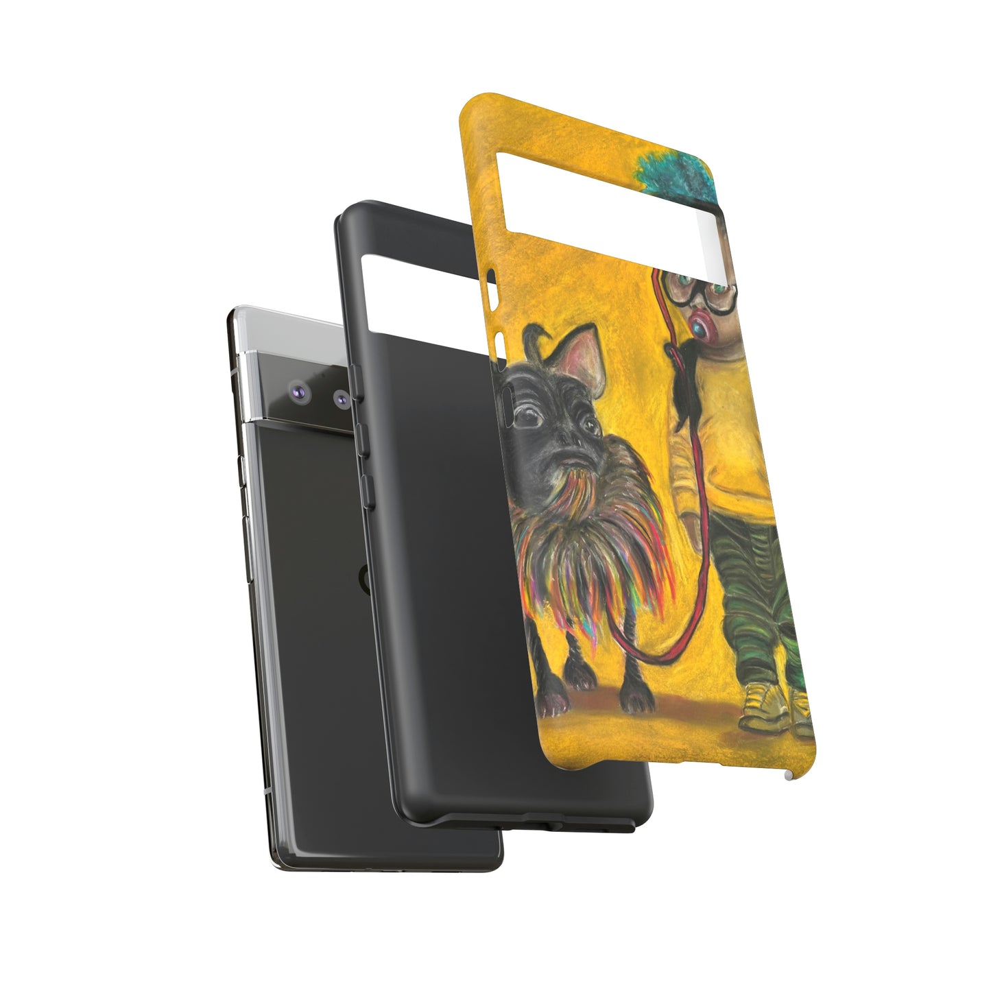 Tough Phone Cases Apple iPhone, Samsung Galaxy, Google PixelJun Kidlat and his Dog Melchor