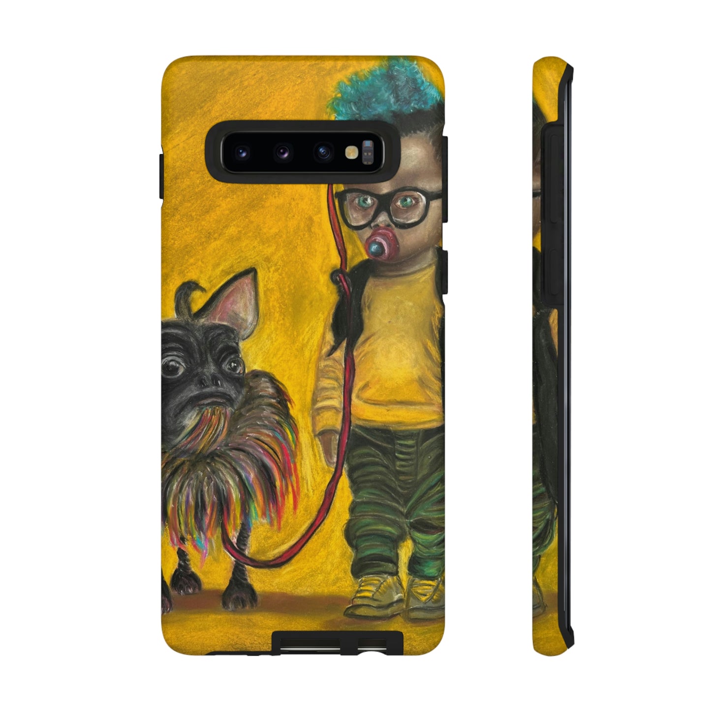 Tough Phone Cases Apple iPhone, Samsung Galaxy, Google PixelJun Kidlat and his Dog Melchor