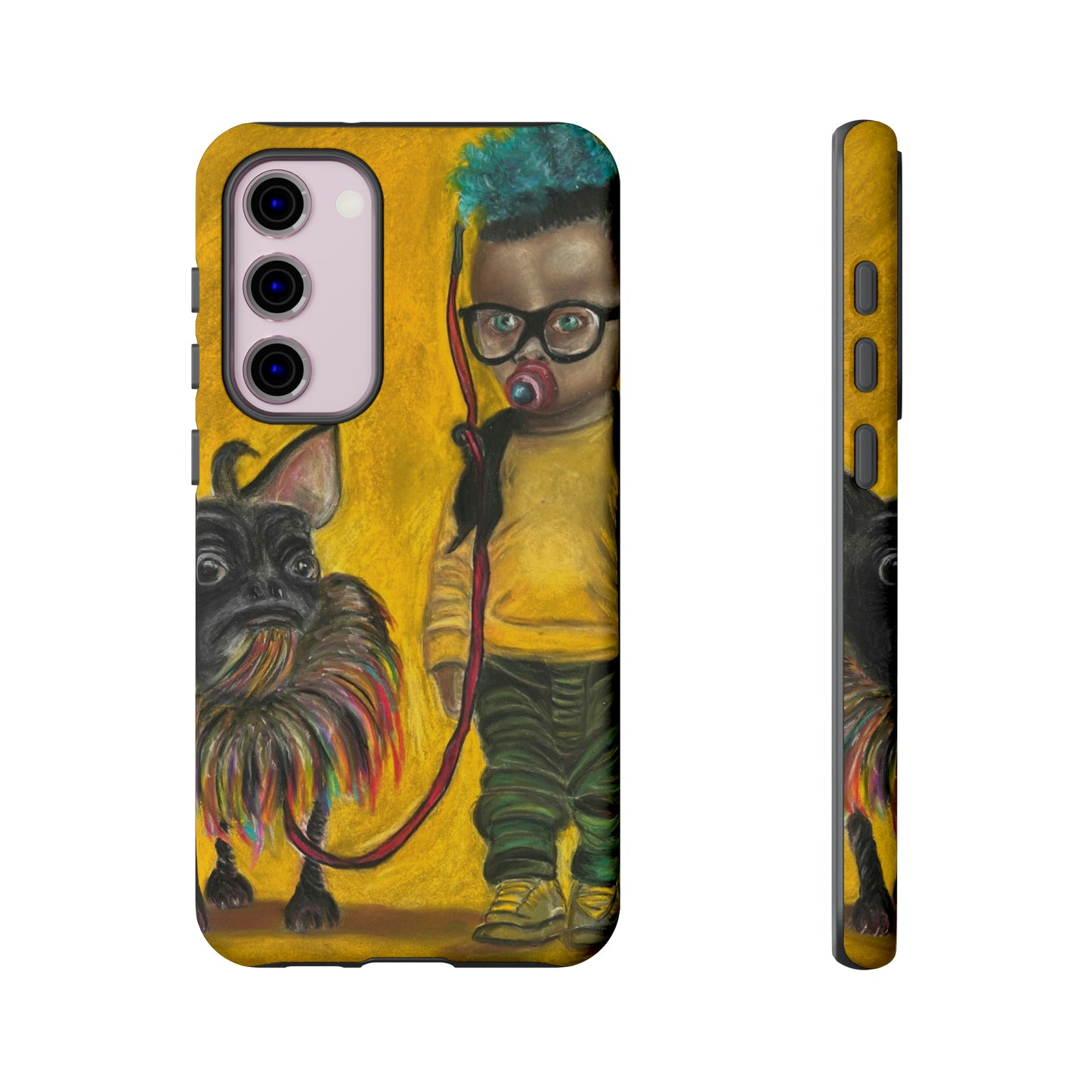 Tough Phone Cases Apple iPhone, Samsung Galaxy, Google PixelJun Kidlat and his Dog Melchor