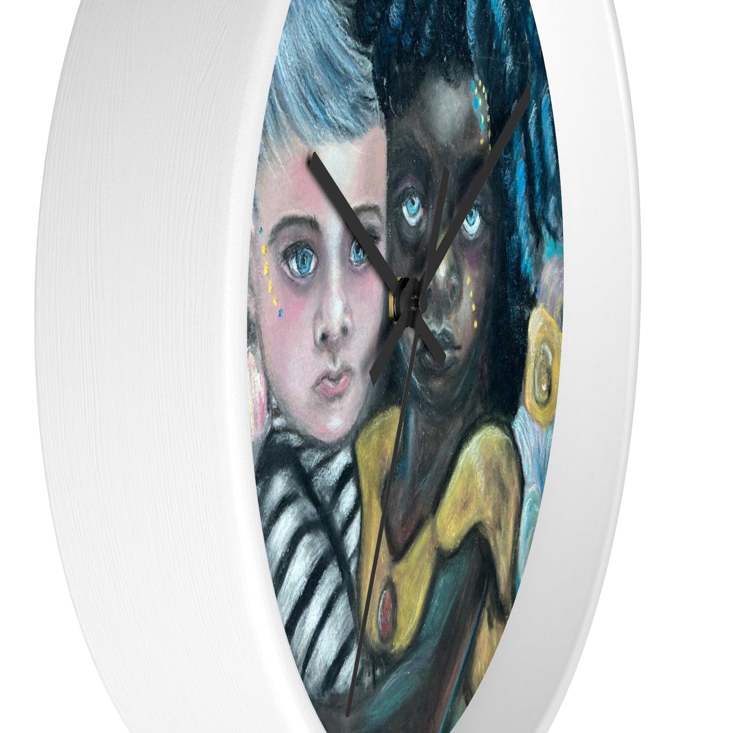 Surreal Art Wall Clock Sisters of Mercy II