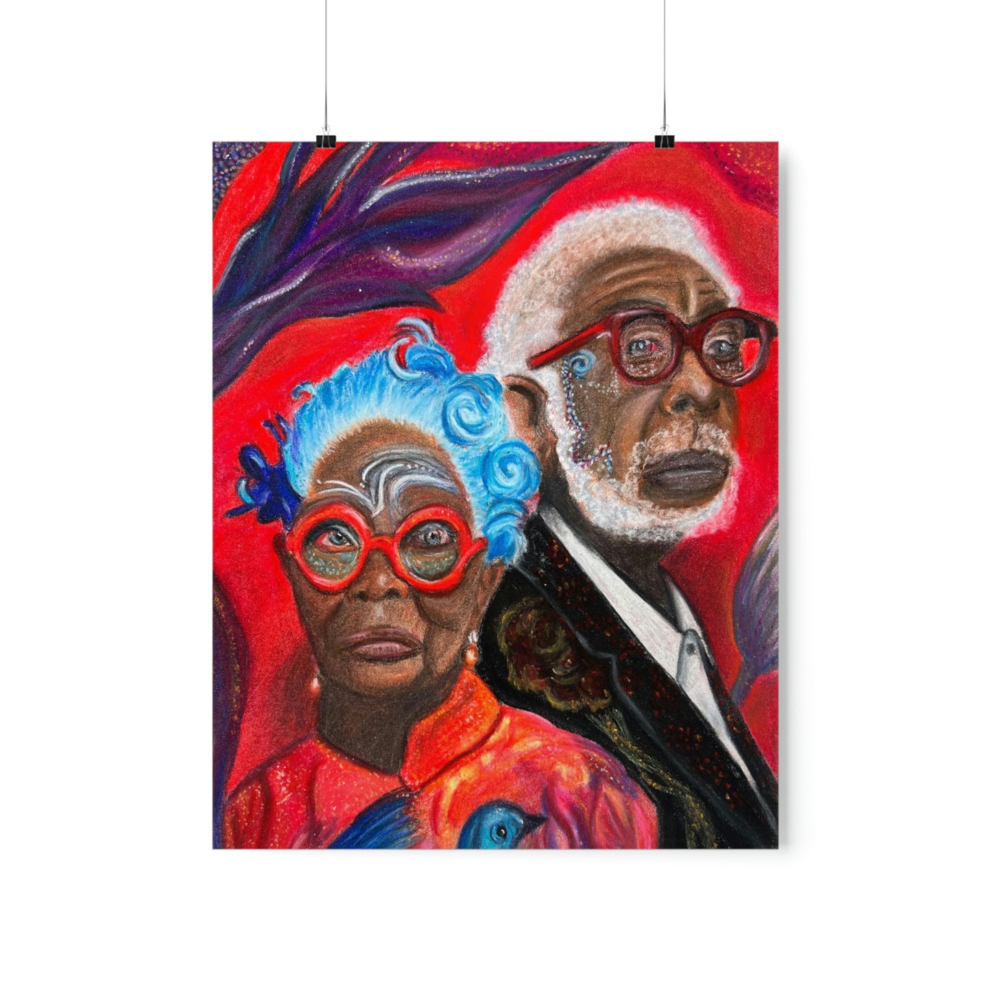 Premium Matte Vertical Posters: Nyanya and Babu