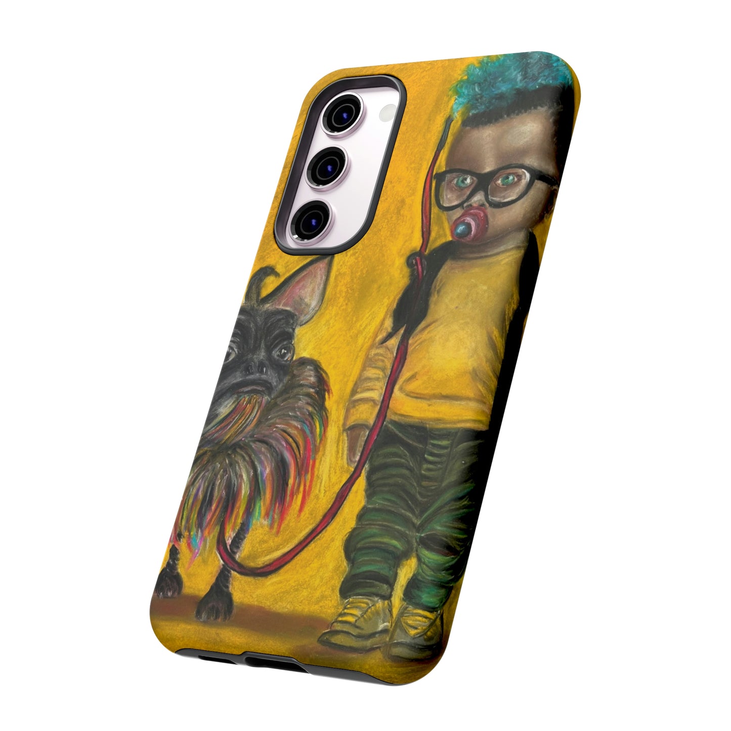 Tough Phone Cases Apple iPhone, Samsung Galaxy, Google PixelJun Kidlat and his Dog Melchor