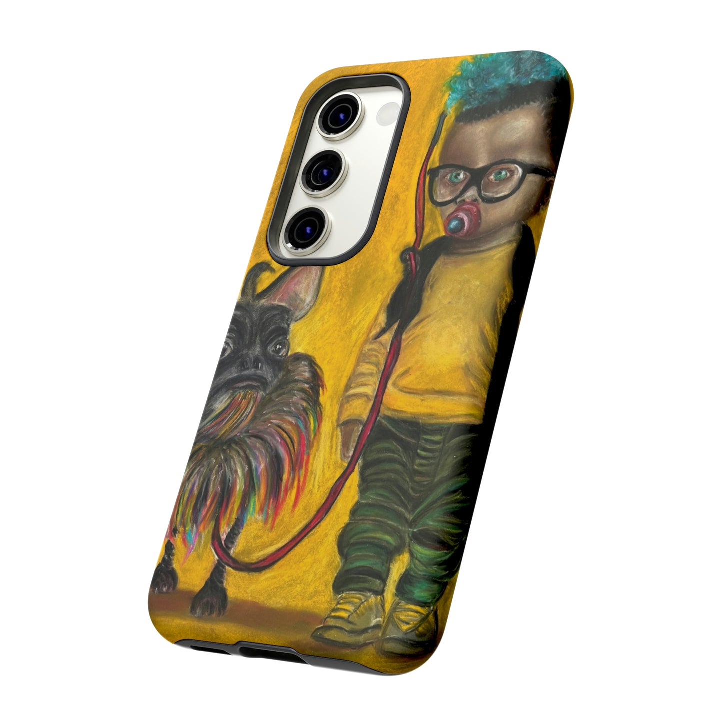 Tough Phone Cases Apple iPhone, Samsung Galaxy, Google PixelJun Kidlat and his Dog Melchor