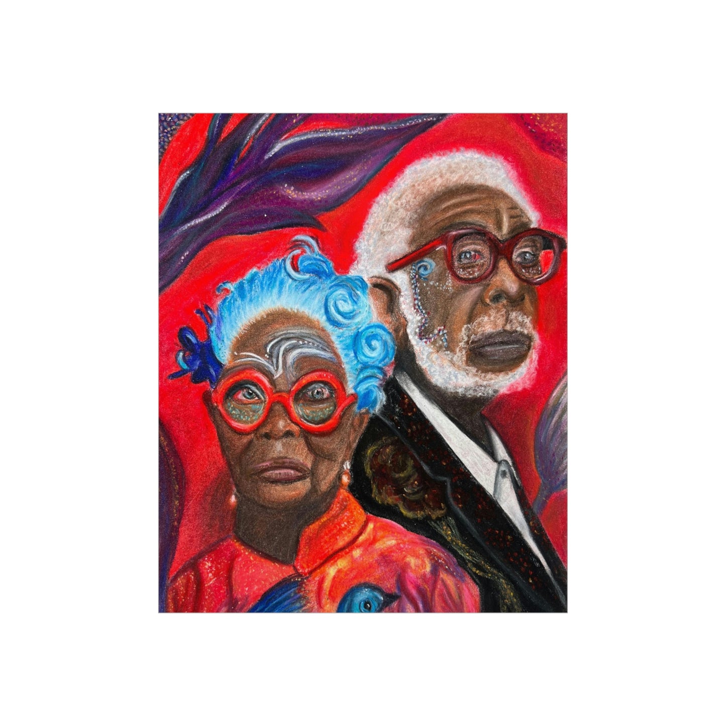 Premium Matte Vertical Posters: Nyanya and Babu