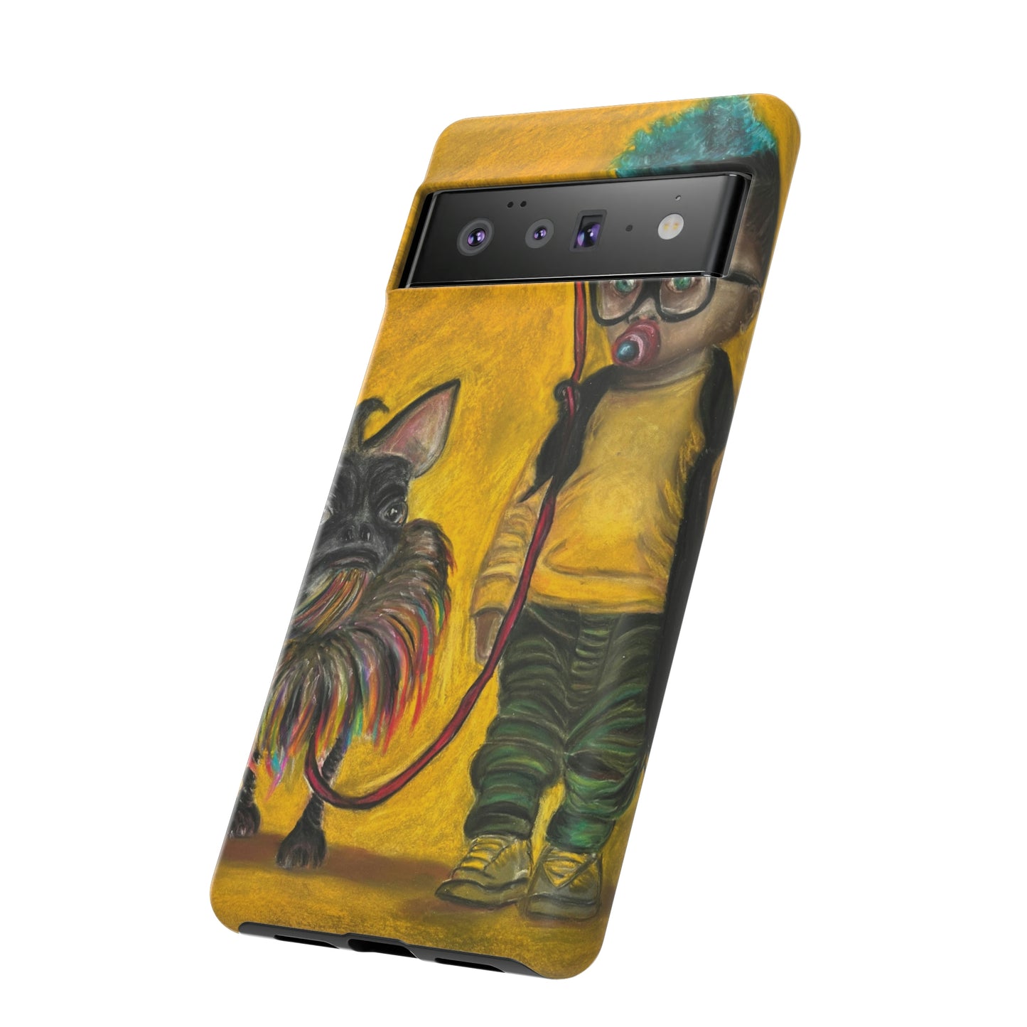 Tough Phone Cases Apple iPhone, Samsung Galaxy, Google PixelJun Kidlat and his Dog Melchor