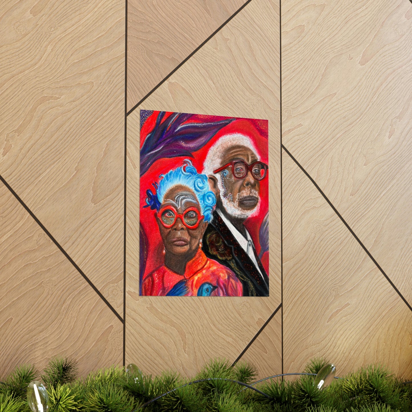 Premium Matte Vertical Posters: Nyanya and Babu