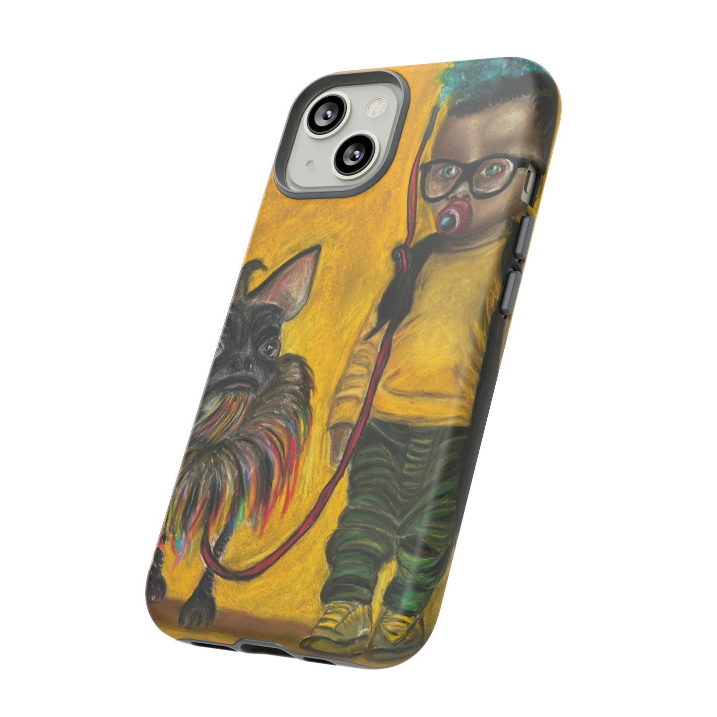 Tough Phone Cases Apple iPhone, Samsung Galaxy, Google PixelJun Kidlat and his Dog Melchor