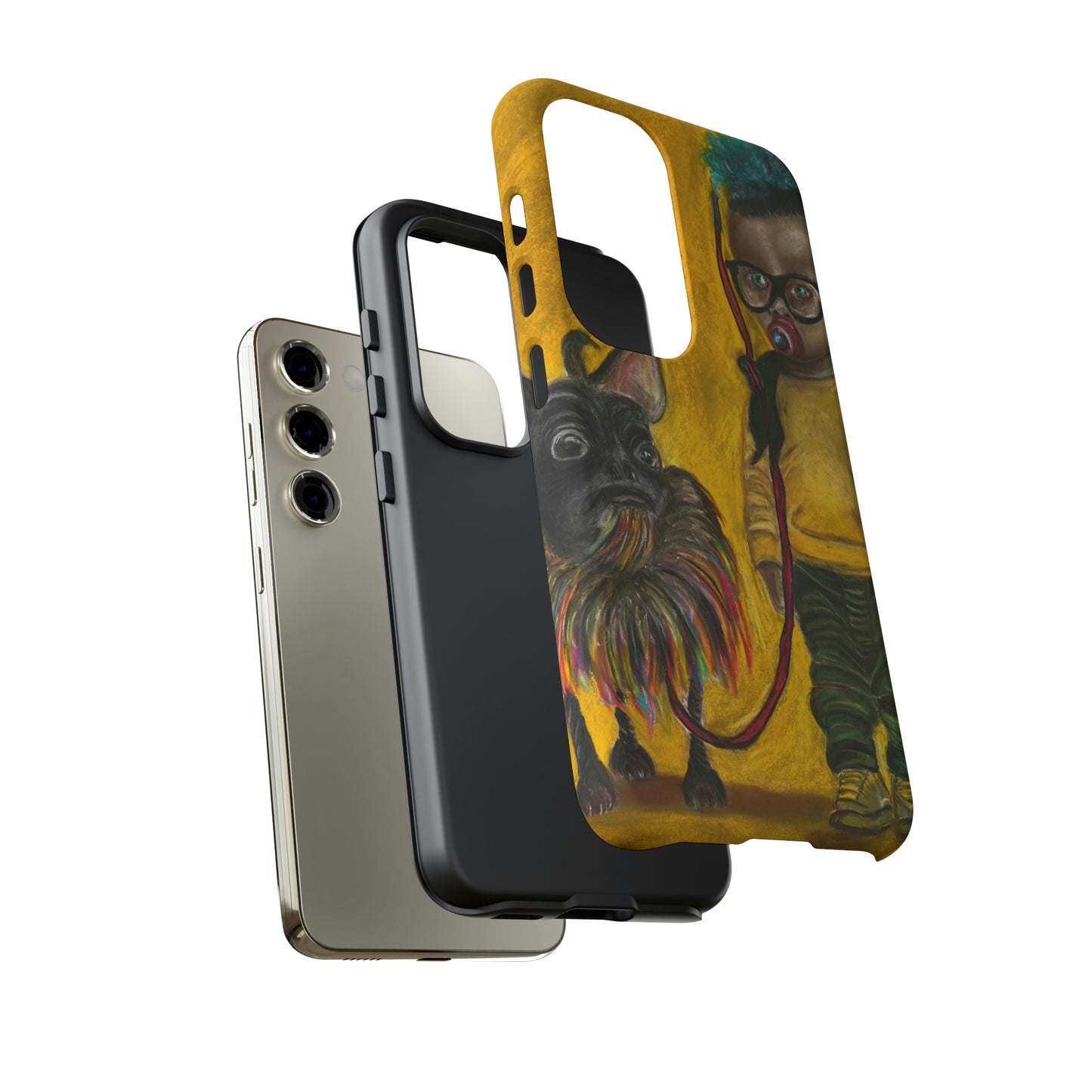 Tough Phone Cases Apple iPhone, Samsung Galaxy, Google PixelJun Kidlat and his Dog Melchor