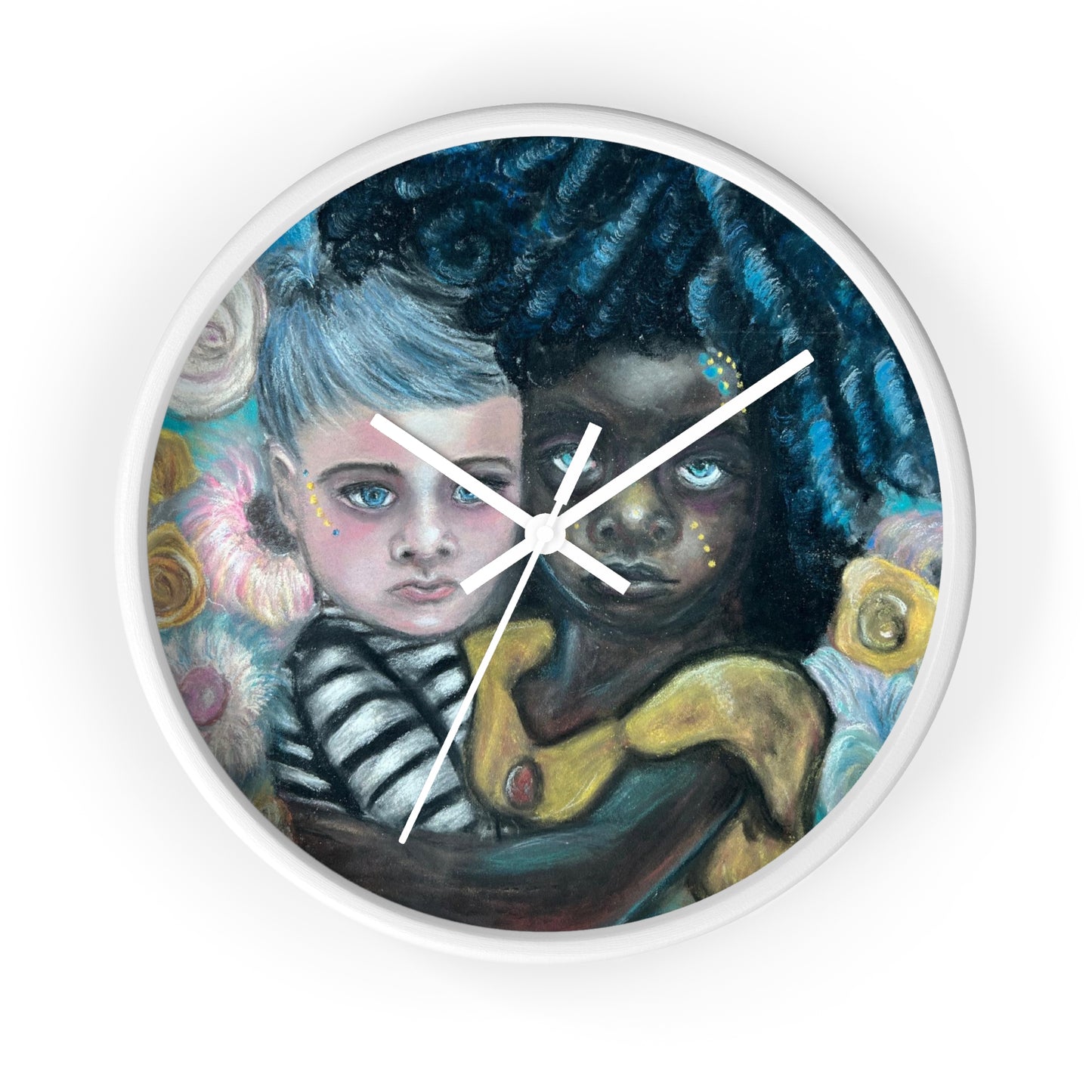 Surreal Art Wall Clock Sisters of Mercy II