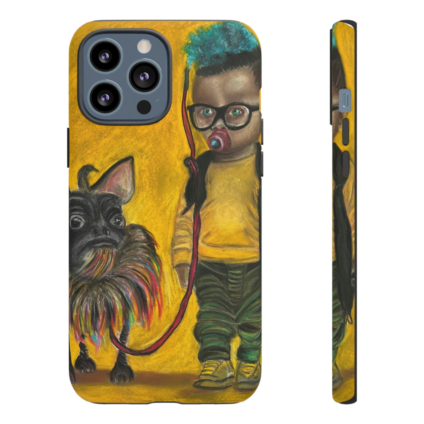Tough Phone Cases Apple iPhone, Samsung Galaxy, Google PixelJun Kidlat and his Dog Melchor
