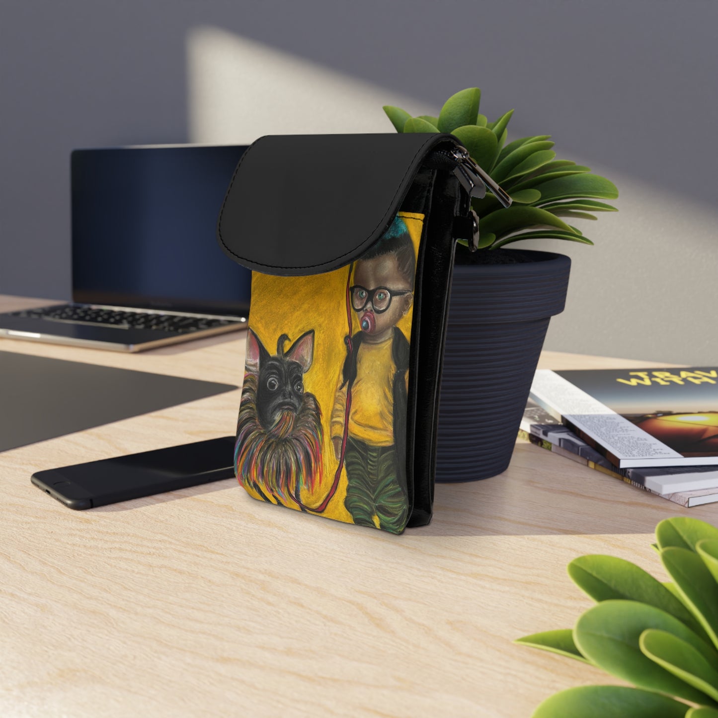Small Cell Phone Wallet