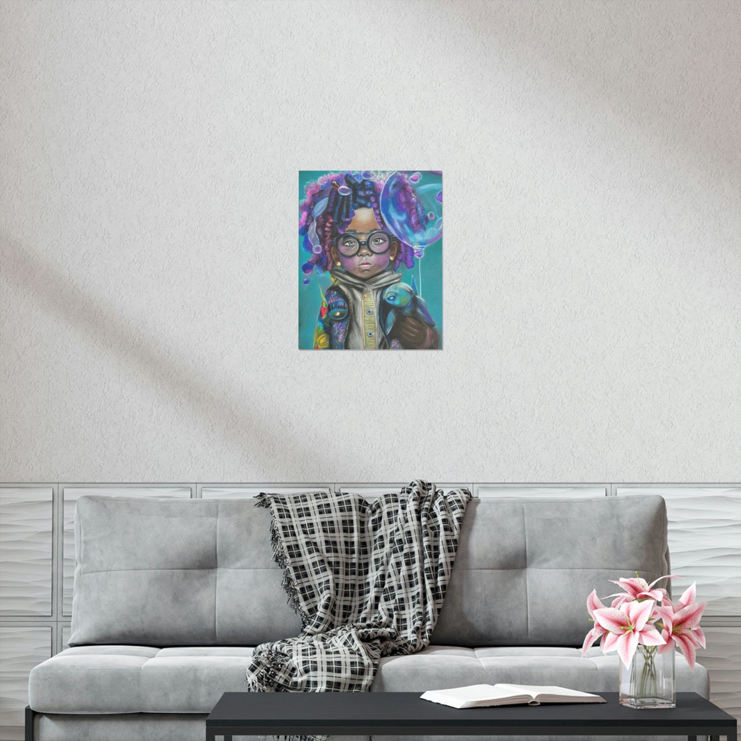 Premium Matte Vertical Posters: Amari Underwater