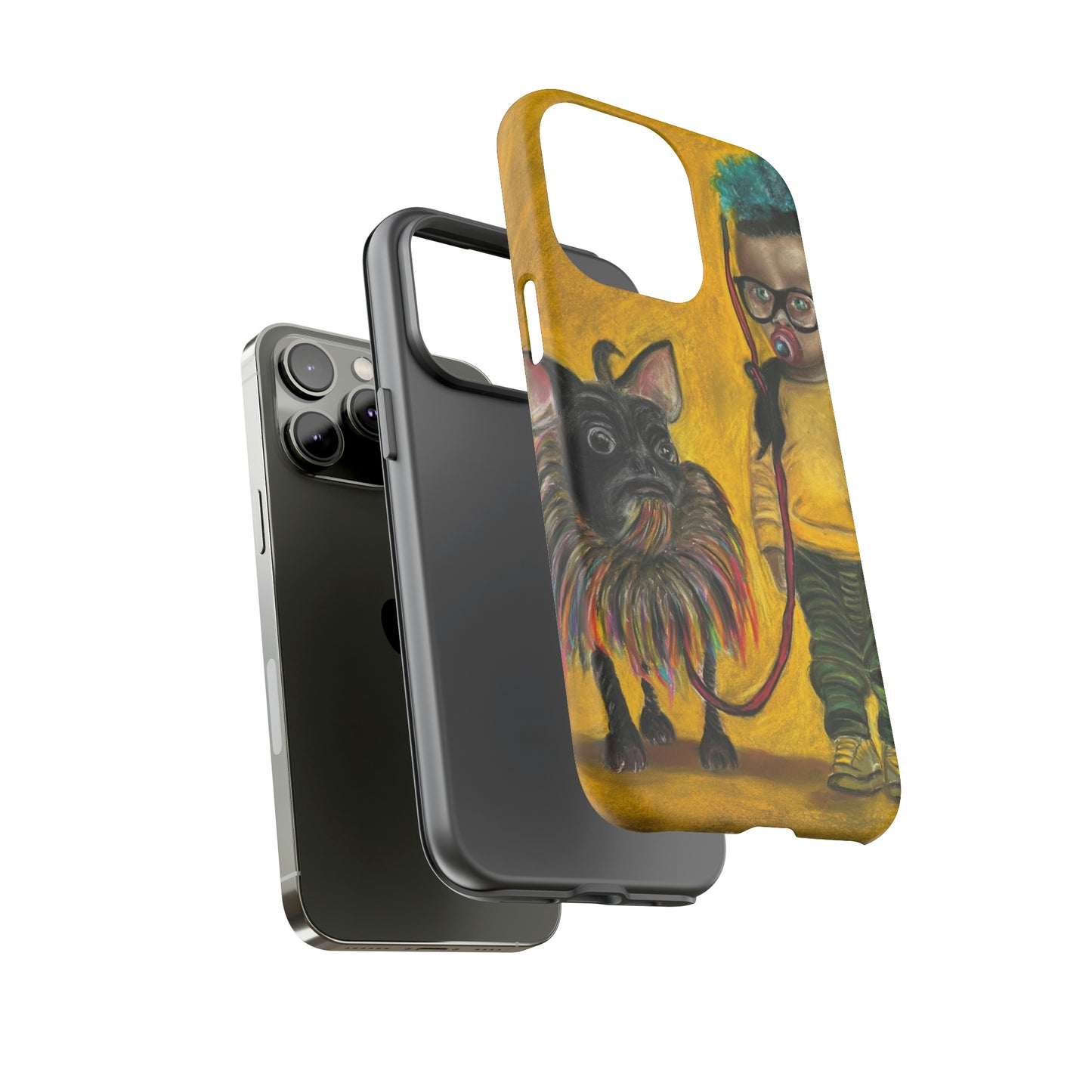 Tough Phone Cases Apple iPhone, Samsung Galaxy, Google PixelJun Kidlat and his Dog Melchor