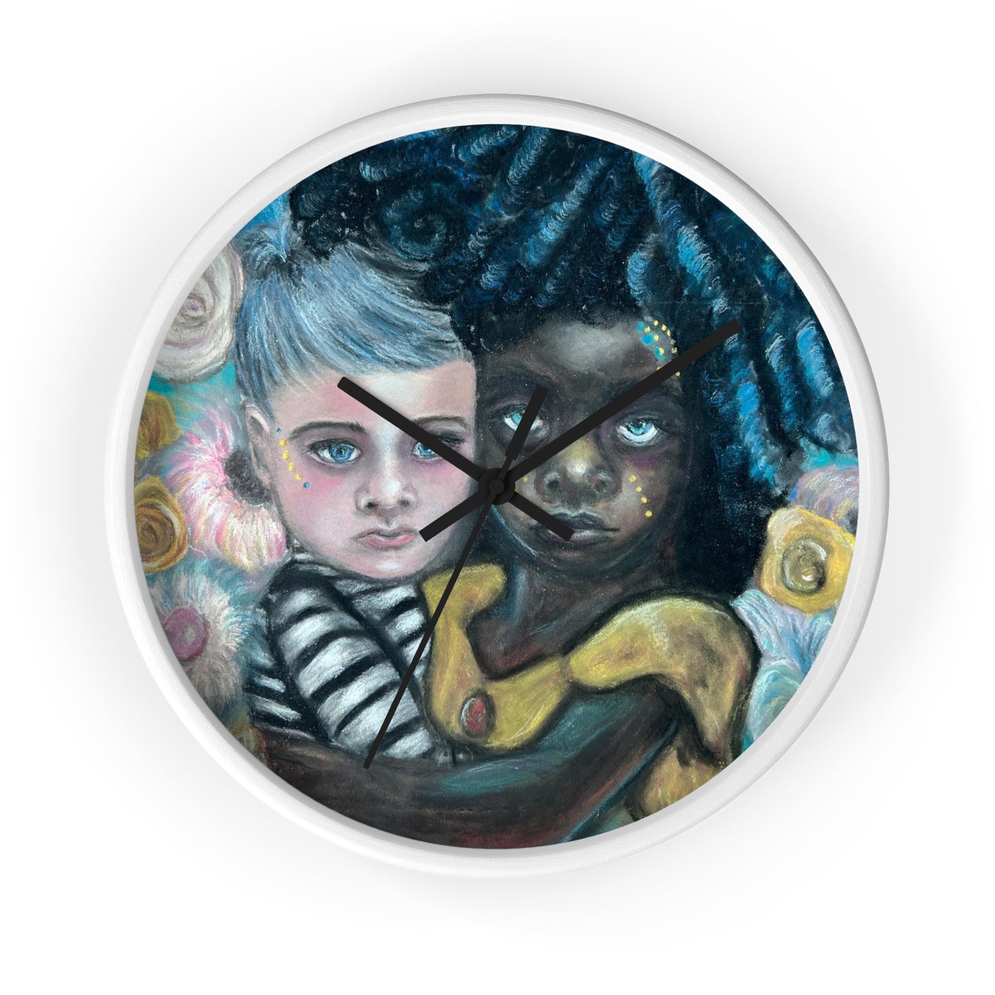 Surreal Art Wall Clock Sisters of Mercy II