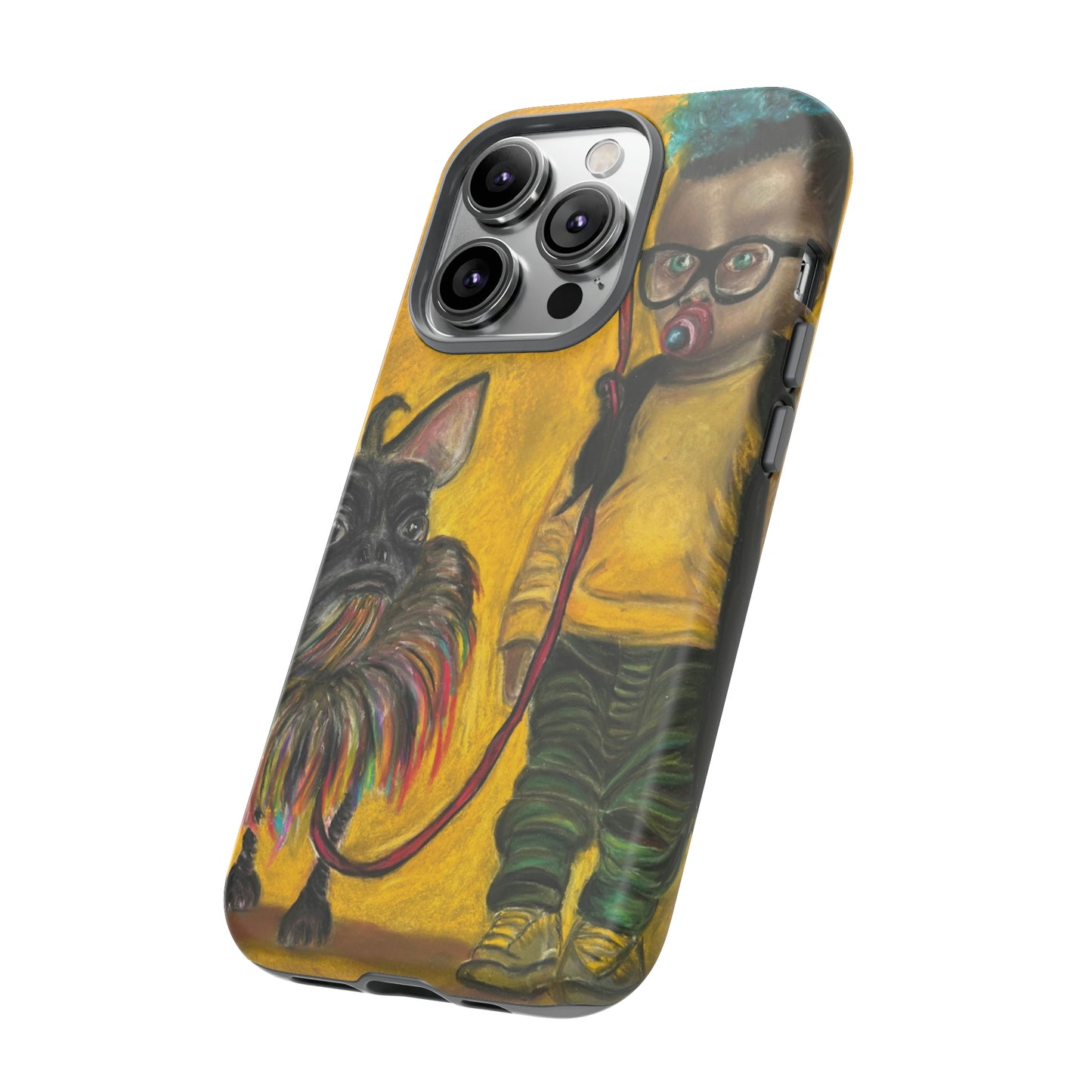 Tough Phone Cases Apple iPhone, Samsung Galaxy, Google PixelJun Kidlat and his Dog Melchor
