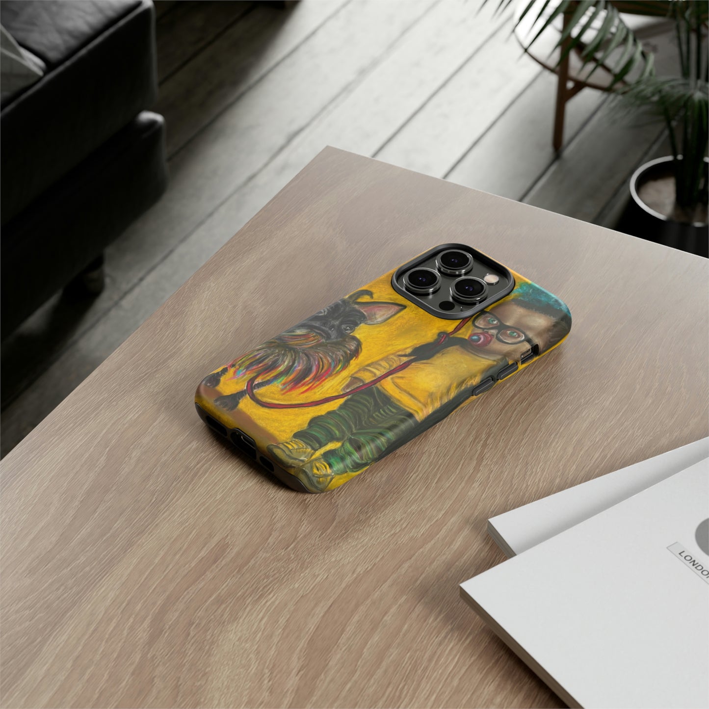 Tough Phone Cases Apple iPhone, Samsung Galaxy, Google PixelJun Kidlat and his Dog Melchor