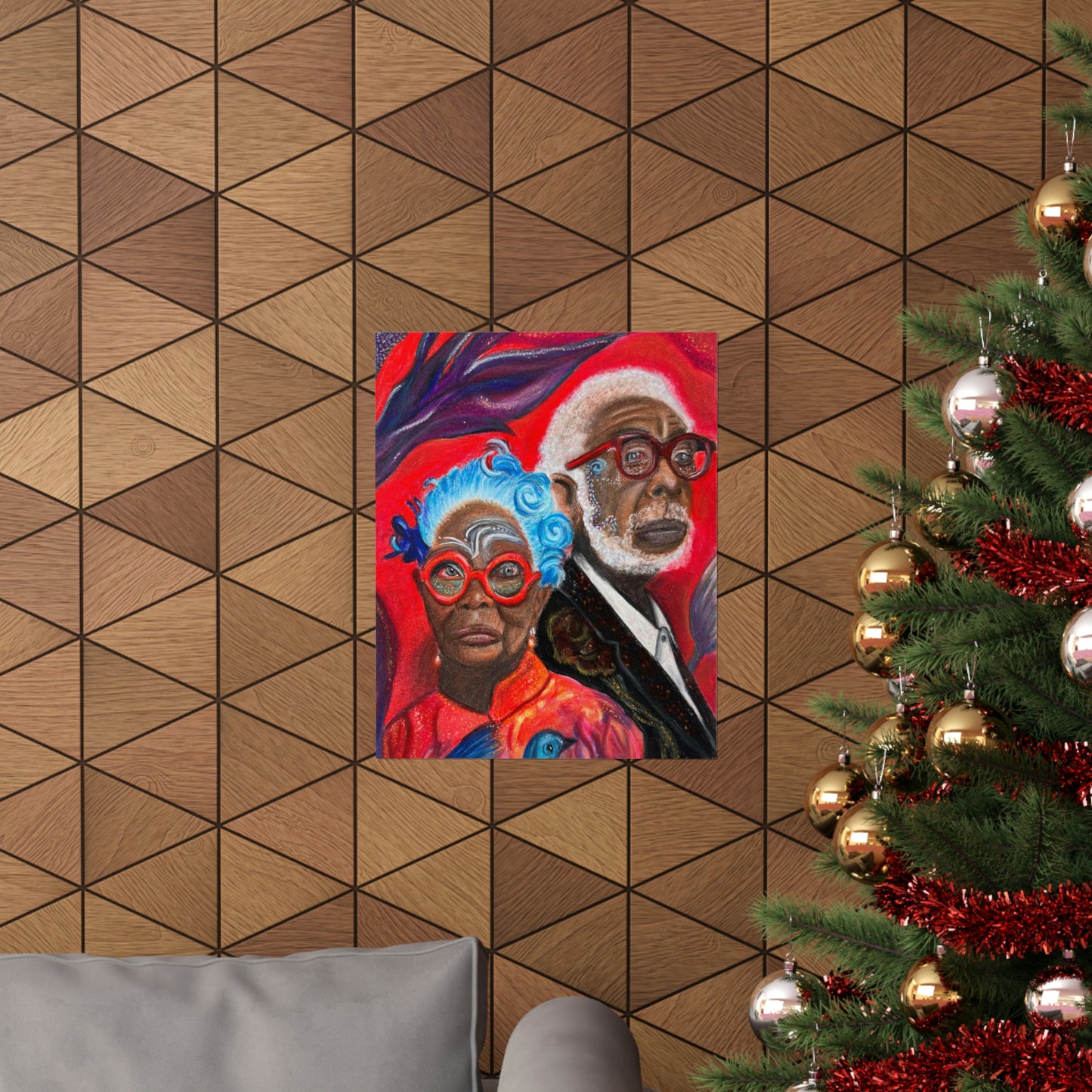 Premium Matte Vertical Posters: Nyanya and Babu