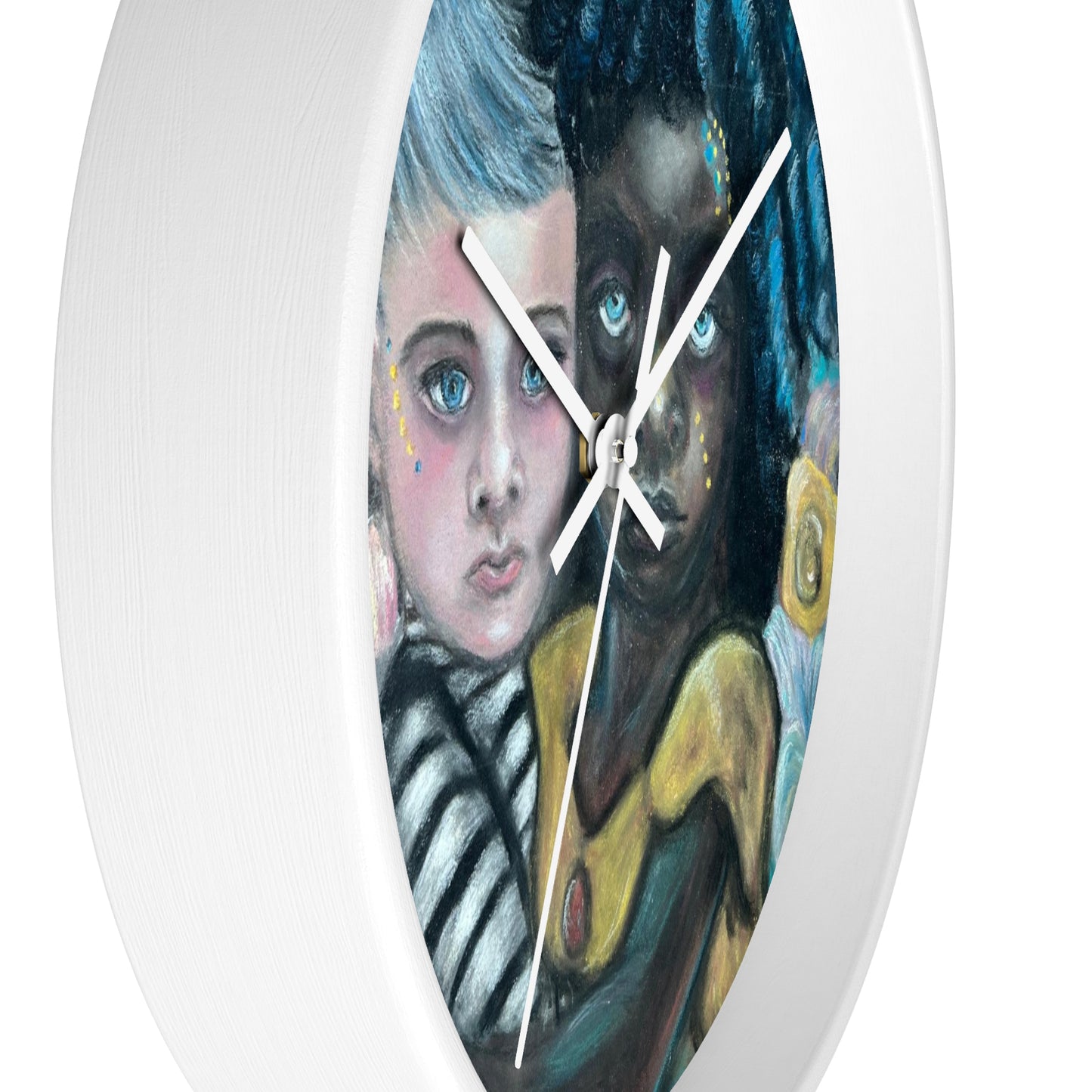 Surreal Art Wall Clock Sisters of Mercy II