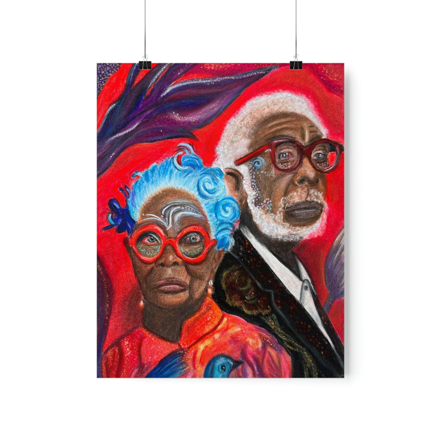 Premium Matte Vertical Posters: Nyanya and Babu