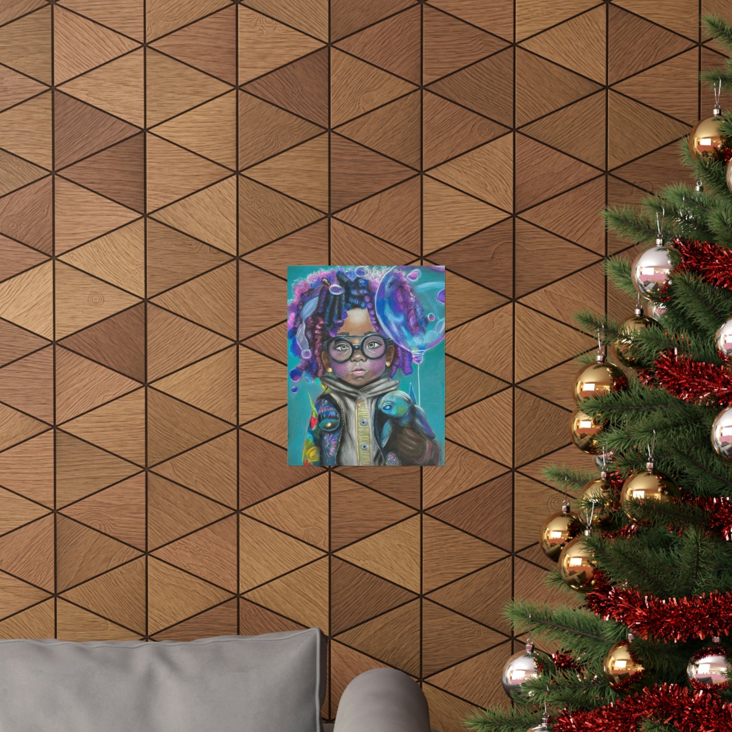 Premium Matte Vertical Posters: Amari Underwater
