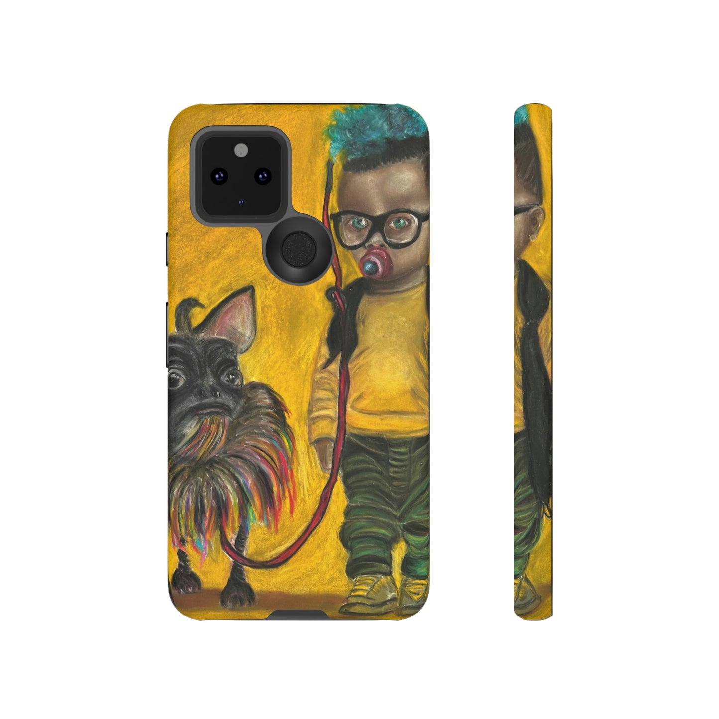 Tough Phone Cases Apple iPhone, Samsung Galaxy, Google PixelJun Kidlat and his Dog Melchor