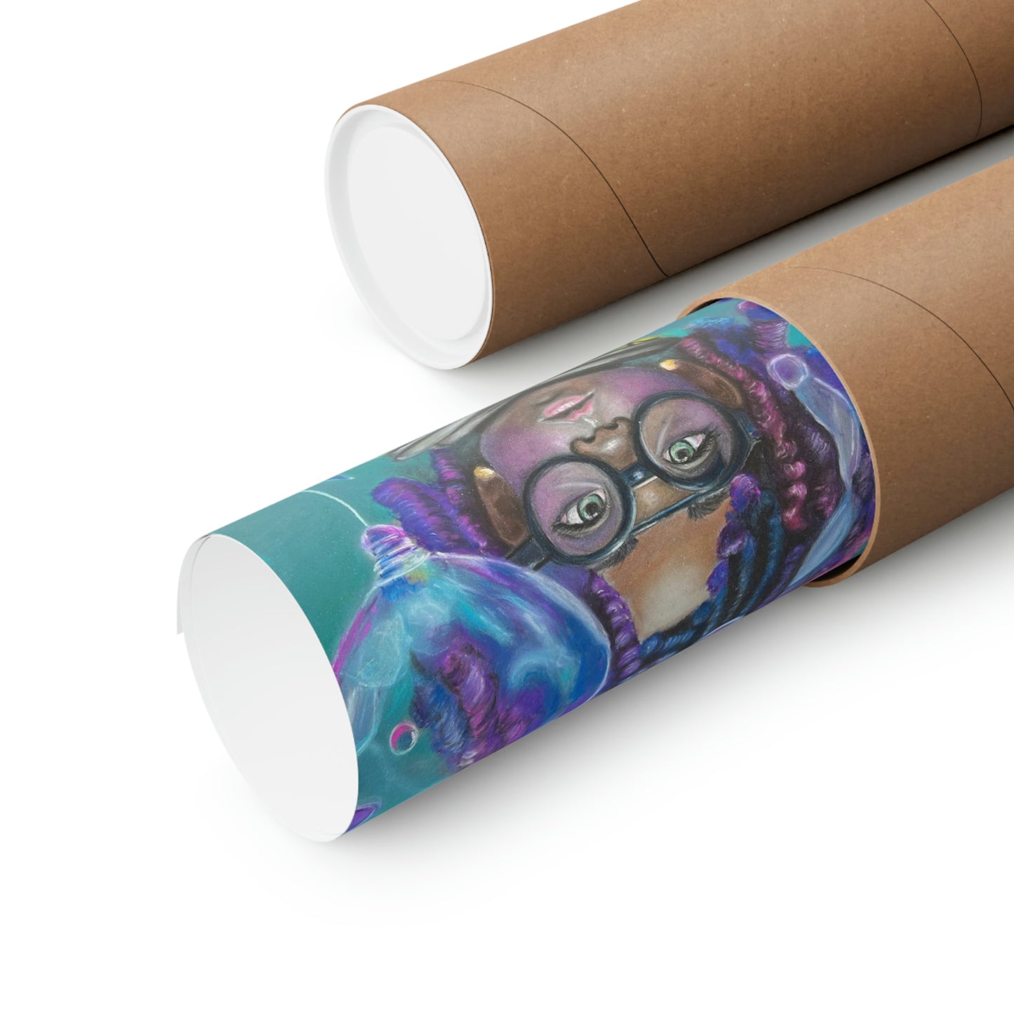 Premium Matte Vertical Posters: Amari Underwater