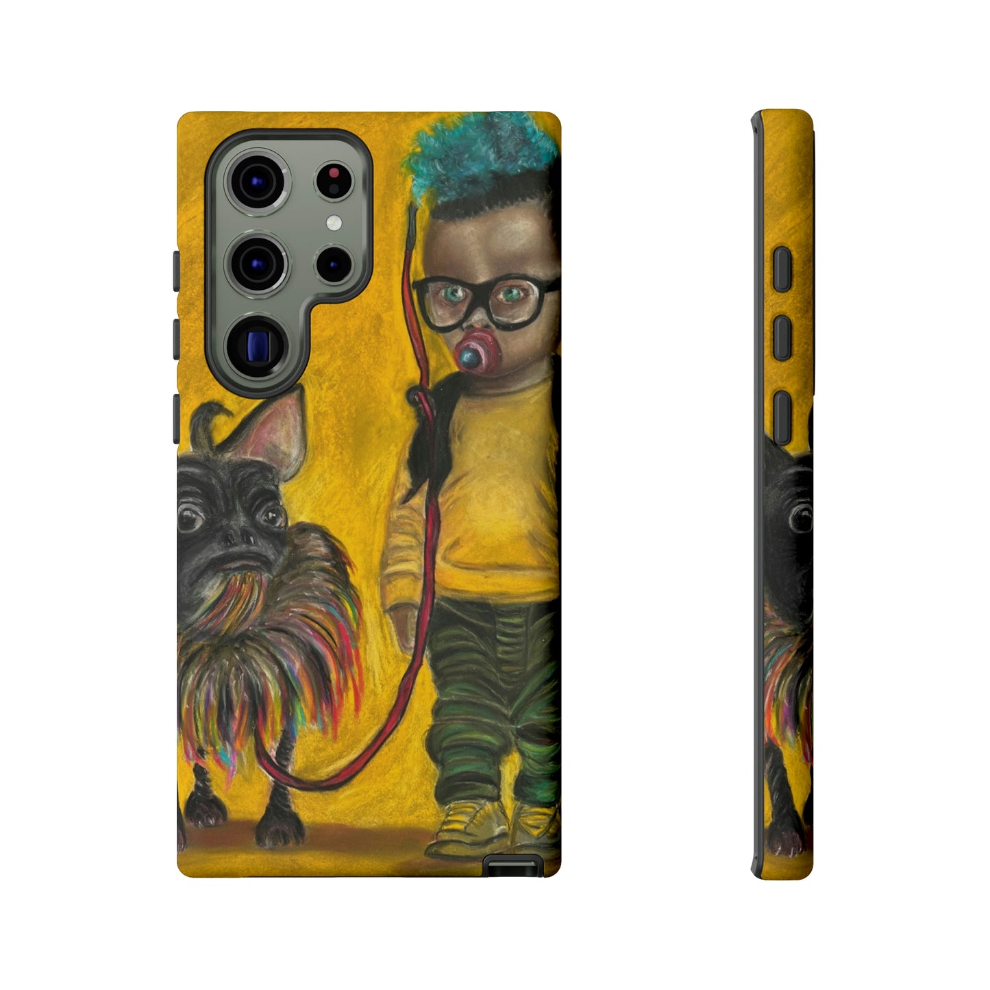 Tough Phone Cases Apple iPhone, Samsung Galaxy, Google PixelJun Kidlat and his Dog Melchor