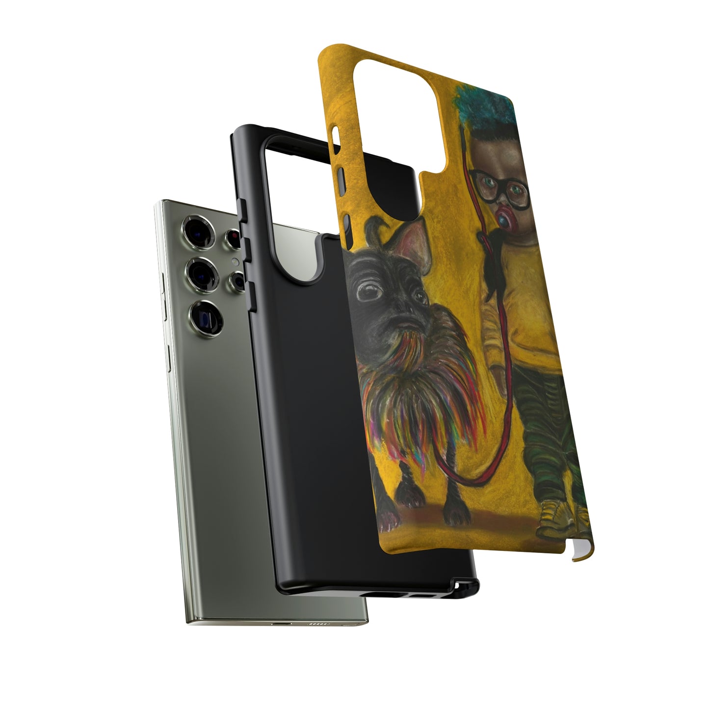 Tough Phone Cases Apple iPhone, Samsung Galaxy, Google PixelJun Kidlat and his Dog Melchor