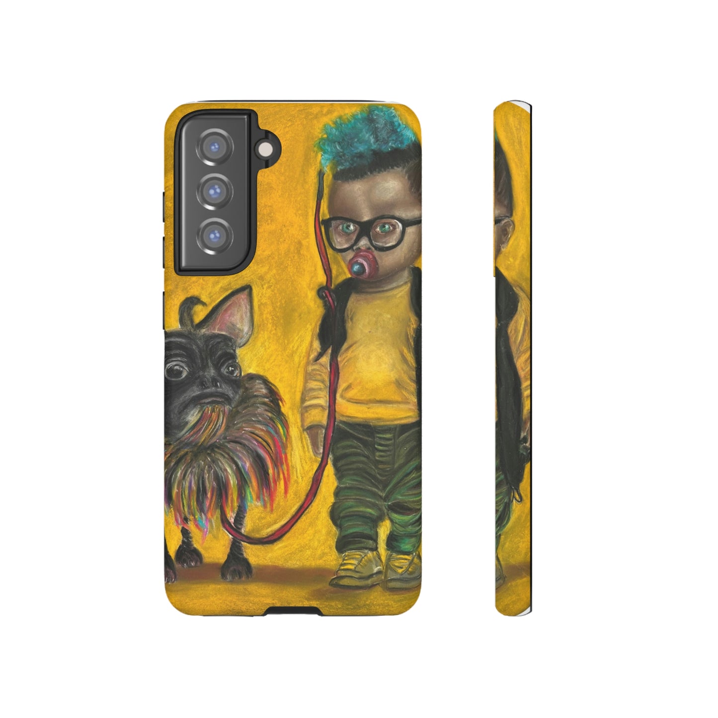 Tough Phone Cases Apple iPhone, Samsung Galaxy, Google PixelJun Kidlat and his Dog Melchor