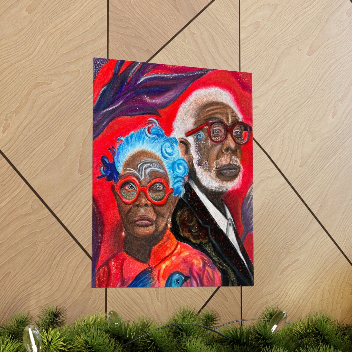 Premium Matte Vertical Posters: Nyanya and Babu