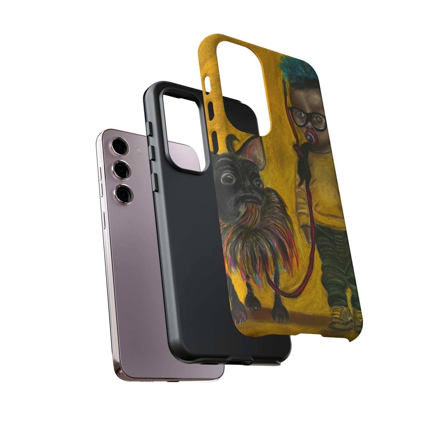 Tough Phone Cases Apple iPhone, Samsung Galaxy, Google PixelJun Kidlat and his Dog Melchor