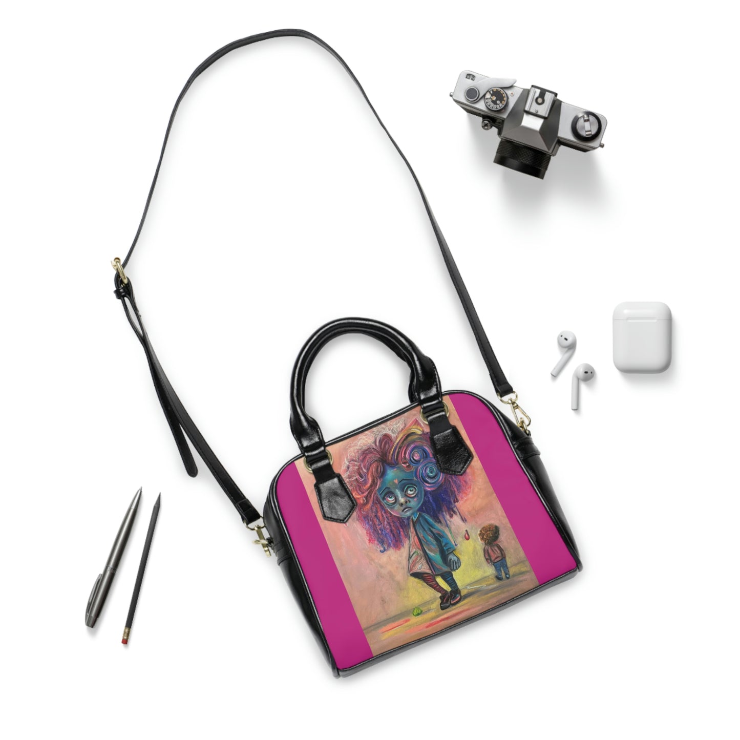 Artistic Shoulder Handbag