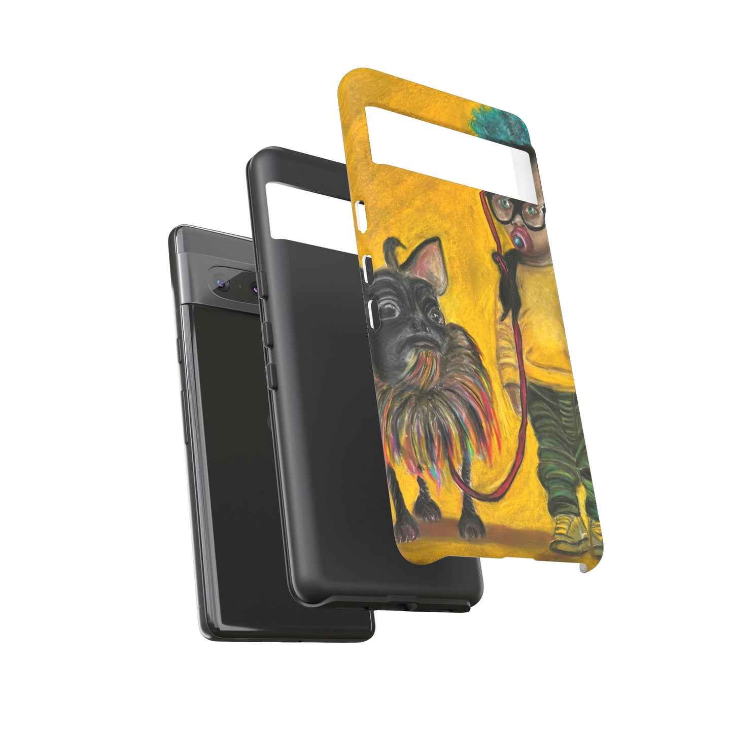 Tough Phone Cases Apple iPhone, Samsung Galaxy, Google PixelJun Kidlat and his Dog Melchor