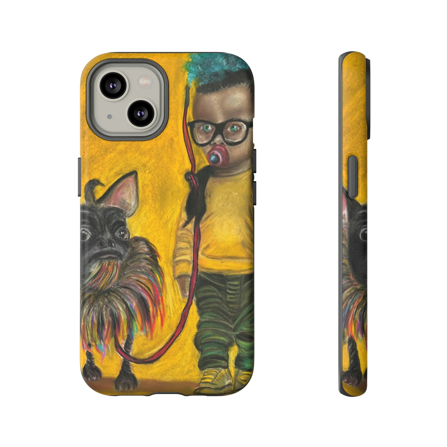 Tough Phone Cases Apple iPhone, Samsung Galaxy, Google PixelJun Kidlat and his Dog Melchor