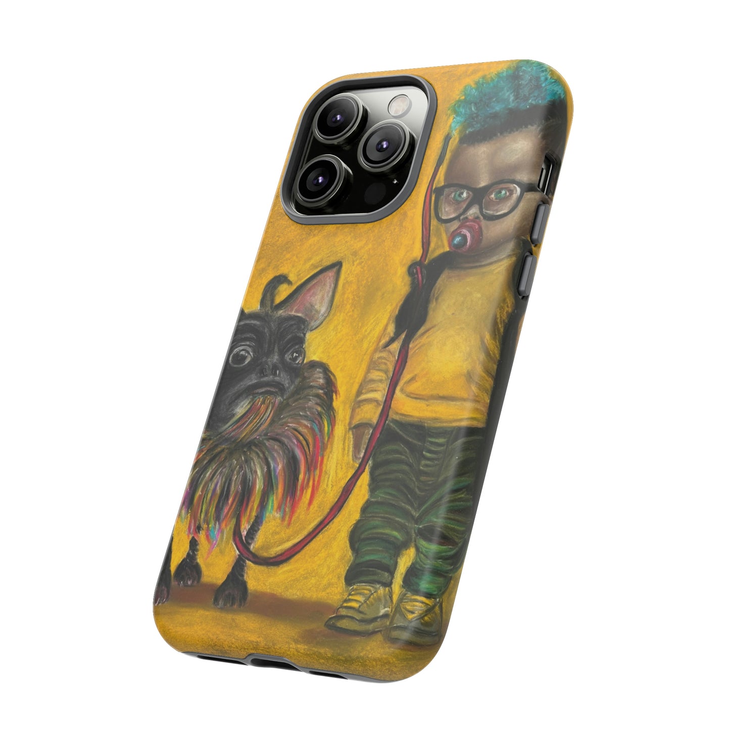 Tough Phone Cases Apple iPhone, Samsung Galaxy, Google PixelJun Kidlat and his Dog Melchor