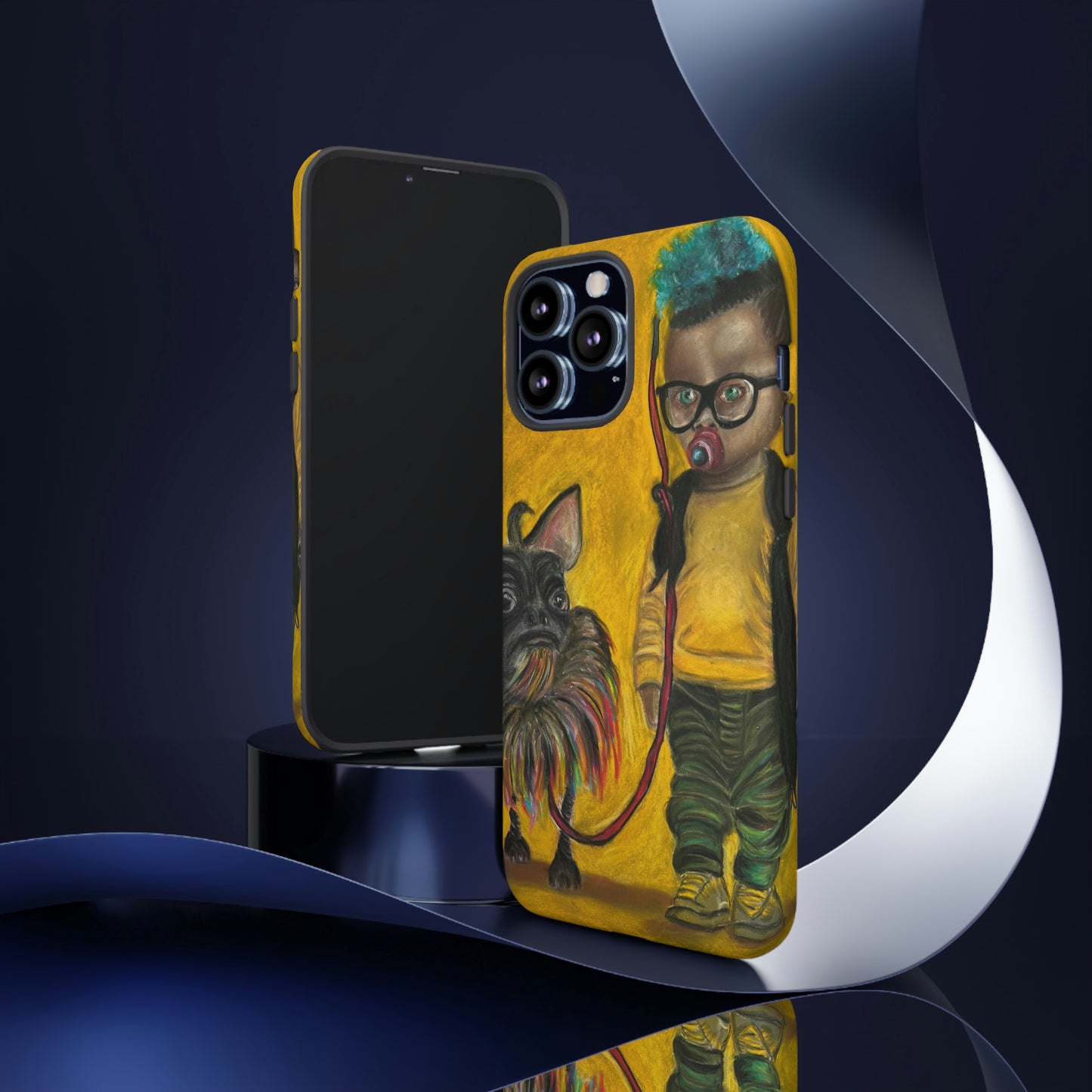 Tough Phone Cases Apple iPhone, Samsung Galaxy, Google PixelJun Kidlat and his Dog Melchor