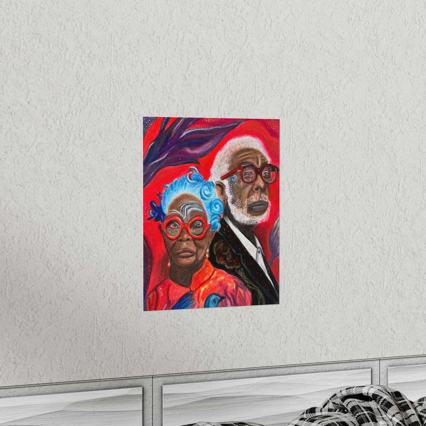Premium Matte Vertical Posters: Nyanya and Babu