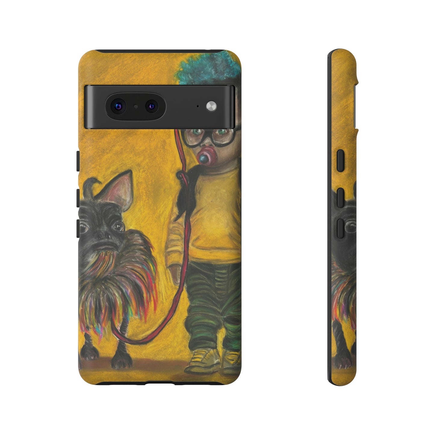 Tough Phone Cases Apple iPhone, Samsung Galaxy, Google PixelJun Kidlat and his Dog Melchor
