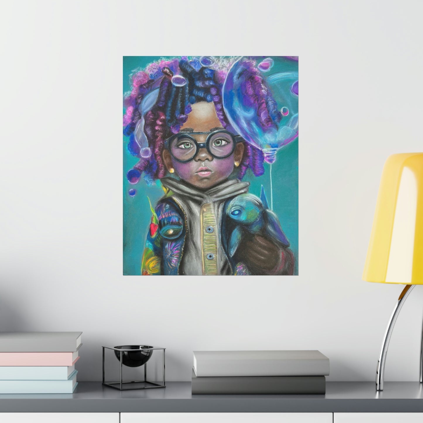 Premium Matte Vertical Posters: Amari Underwater