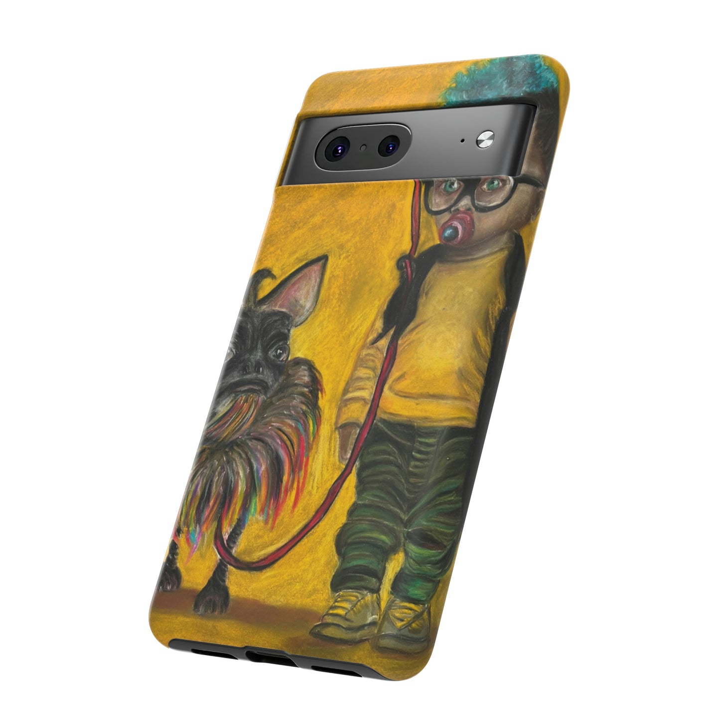 Tough Phone Cases Apple iPhone, Samsung Galaxy, Google PixelJun Kidlat and his Dog Melchor